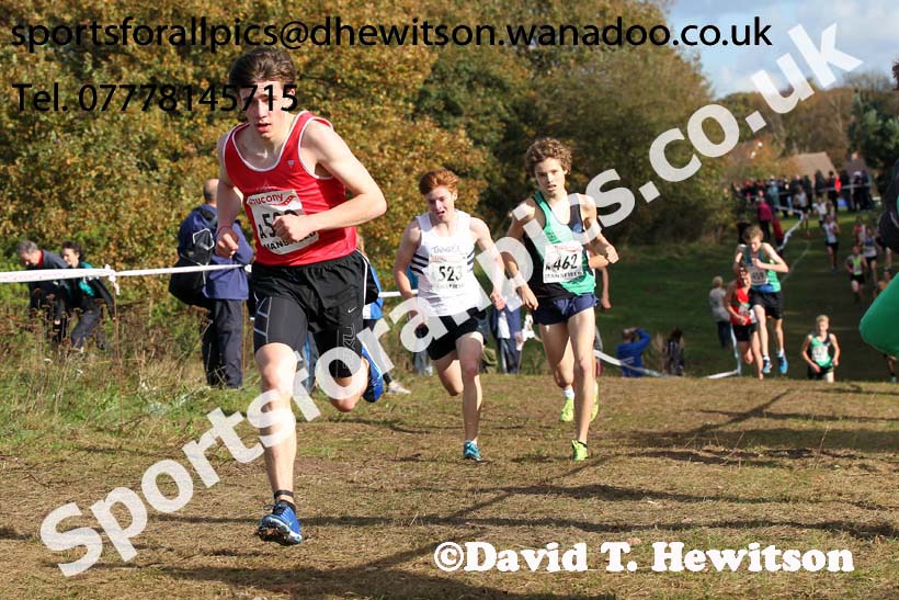 Mens under-17s National Cross Country Relays. Photo: David T. Hewitson/Sports for All Pics